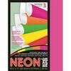 Pacon Neon Multipurpose Paper - Pink - Letter - 8.50" x 11" - 24 lb Basis Weight - 100 Sheets/Pack - Bond Paper - Neon Pink