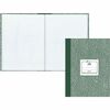Rediform Lab Composition Notebook - 96 Sheets - Sewn - 7 7/8" x 10 1/8" - White Paper - Green Marble Cover - Recycled - 1 Each