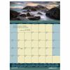 House of Doolittle Landscapes Nature Photo Wall Calendars - Julian Dates - Monthly - 12 Month - January 2024 - December 2024 - 1 Month Single Page Lay