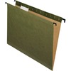 Pendaflex SureHook 1/5 Tab Cut Legal Recycled Hanging Folder - 8 1/2" x 14" - Green - 10% Recycled - 20 / Box