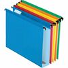 Pendaflex 1/5 Tab Cut Letter Recycled Hanging Folder - 8 1/2" x 11" - 2" Expansion - Assorted - 10% Recycled - 20 / Box