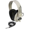 Califone Ultra Sturdy Stereo Headphone W/ Vol Cntrl - Stereo - Beige - Mini-phone (3.5mm) - Wired - 300 Ohm - 40 Hz 18 kHz - Nickel Plated Connector -