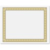 Geographics Natural Diplomat Certificate - 24 lb Basis Weight - 11" x 8.5" - Inkjet, Laser Compatible - Gold with White Border - Parchment Paper - 50 