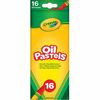 Crayola Opaque Colors Oil Pastels - Assorted, Red Orange, Red-violet, Violet, White, Yellow Green, Yellow-orange, Orange, Pink, Red, Green, ... - 16 /