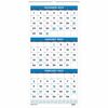 House of Doolittle Three-month Vertical Wall Calendar - Monthly - 14 Month - December 2024 - January 2026 - 3 Month Single Page Layout - 12 1/4" x 27"