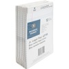 Business Source Writing Pads - 50 Sheets - 0.28" Ruled - 16 lb Basis Weight - Jr.Legal - 8" x 5" - White Paper - Micro Perforated, Easy Tear, Sturdy B