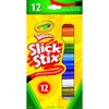 Crayola Twistable Slick Stix Crayons - Assorted - 12 / Set