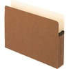 Pendaflex Letter Recycled File Pocket - 8 1/2" x 11" - 5 1/4" Expansion - Redrope, Fiber - Red Fiber - 30% Recycled - 10 / Box