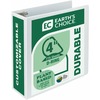 Samsill Earth's Choice Plant-based Durable View Binder - 4" Binder Capacity - Letter - 8 1/2" x 11" Sheet Size - 775 Sheet Capacity - D-Ring Fastener(
