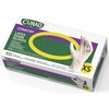 Curad Powder Free Latex Exam Gloves - X-Small Size - White - Textured - For Healthcare Working - 100 / Box
