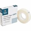 Business Source 1/2" Invisible Tape Refill Roll - 36 yd Length x 0.50" Width - 1" Core - For Sealing, Packing, Mending, Splicing, Holding - 1 / Roll -