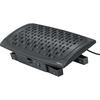 Fellowes Climate Control Footrest - 20&deg; Tilt - Black - 1 Each