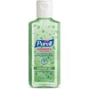 PURELL&reg; Advanced Hand Sanitizer Gel - Floral Scent - 4 fl oz (118.3 mL) - Squeeze Bottle Dispenser - Kill Germs - Hand - Moisturizing - Green - No