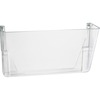 Officemate Mountable Wall File - 7" Height x 13" Width x 4.1" Depth - Clear - Plastic - 1 Each