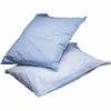 Medline Poly Tissue Disposable Pillowcases - 21" x 30" - Blue - 100 / Box