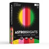 Astrobrights Colored Cardstock - "Vintage" 5-Color Assortment - Letter - 8 1/2" x 11" - 65 lb Basis Weight - 250 / Pack - FSC - Acid-free, Lignin-free