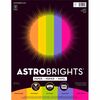 Astrobrights Color Copy Paper "Happy" , 5 Assorted Colours - Letter - 8 1/2" x 11" - 24 lb Basis Weight - 500 / Ream - Acid-free, Lignin-free - Cosmic