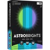 Astrobrights Color Copy Paper - "Cool" , 5 Assorted Colours - Letter - 8 1/2" x 11" - 24 lb Basis Weight - 500 / Ream - FSC - Acid-free, Lignin-free
