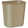 Rubbermaid Commercial 13 QT Standard Deskside Wastebasket - 3.25 gal Capacity - Rectangular - Durable, Dent Resistant, Rust Resistant, Easy to Clean -