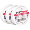 LEE SortKwik Multi-pack Fingertip Moistener - White - Non-toxic, Odorless - 3 / Pack