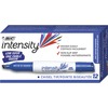 BIC Intensity Low Odor Dry Erase Markers - Chisel Marker Point Style - Blue - 1 / Dozen