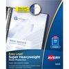 Avery&reg; Super-Heavyweight Sheet Protectors - 10 x Sheet Capacity - For Letter 8 1/2" x 11" Sheet - 3 x Holes - Ring Binder - Top Loading - Clear - 