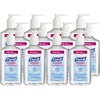 PURELL&reg; Hand Sanitizer Gel - Clean Scent - 12 fl oz (354.9 mL) - Pump Bottle Dispenser - Multipurpose - Clear - Triclosan-free, Paraben-free, Phth