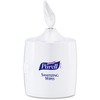 PURELL&reg; Sanitizing Wipes Wall Mount Dispenser - 1200 x Wipe - Plastic - White - Durable - 1 Each