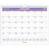 At-A-Glance Wall Calendar - Medium Size - Julian Dates - Monthly - 12 Month - January - December - 1 Week Single Page Layout - 15" x 12" White Sheet -