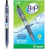 Pilot BeGreen B2P Fine Point Gel Pens - Fine Pen Point - 0.7 mm Pen Point Size - Refillable - Retractable - Black Gel-based Ink - Plastic Barrel - 1 D