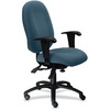 9 to 5 Seating Logic 1780 High-Back Task Chair with Arms - 27" x 23" x 47" - Polyester Peacock Seat