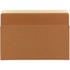 Smead Easy Grip Straight Tab Cut Legal Recycled File Pocket - 8 1/2" x 14" - 1 3/4" Expansion - Redrope - Redrope - 30% Recycled - 25 / Box