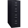 Lorell Fortress Series 26-1/2" Commercial-Grade Vertical File Cabinet - 18" x 26.5" x 52" - 4 x Drawer(s) for File - Legal - Vertical - Lockable, Ball