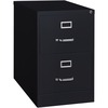 Lorell Vertical File Cabinet - 2-Drawer - 18" x 26.5" x 28.4" - 2 x Drawer(s) for File - Legal - Vertical - Lockable, Ball-bearing Suspension, Heavy D