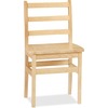 Jonti-Craft KYDZ Ladderback Chair - Maple - Solid Hardwood - 1 Each