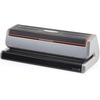 Swingline Optima 20 Electric Punch - 3 Punch Head(s) - 20 Sheet - 9/32" Punch Size - 5" x 11.5" x 3.8" - Black, Silver, Translucent