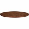 Lorell Essentials Conference Tabletop - Cherry Round Top - Contemporary Style x 41.75" Table Top Width x 41.75" Table Top Depth x 1.25" Table Top Thic
