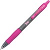 Pilot G2 Breast Cancer Awareness Gel Pen - Fine Pen Point - 0.7 mm Pen Point Size - Refillable - Retractable - Black Gel-based Ink - Pink Barrel - 1 D