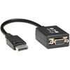 Eaton Tripp Lite Series DisplayPort to VGA Active Adapter Video Converter (M/F), 6-in. (15.24 cm) - DP2VGA 1920x1200/1080P (M/F) 6-in.