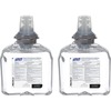 PURELL&reg; Hand Sanitizer Foam Refill - Fragrance-free Scent - 40.6 fl oz (1200 mL) - Hand - Clear - Dye-free, Fragrance-free - 2 / Carton