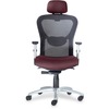 9 to 5 Seating Strata 1580 High Back Executive Chair - 26" x 22" x 51" - Polyester Plum Seat