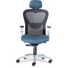9 to 5 Seating Strata 1580 High Back Executive Chair - 26" x 22" x 51" - Polyester Peacock Seat