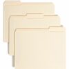 Smead 1/3 Tab Cut Letter Recycled Fastener Folder - 8 1/2" x 11" - 3/4" Expansion - 2 x 2S Fastener(s) - Top Tab Location - Assorted Position Tab Posi