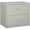 Lorell Value Lateral File - 2-Drawer - 30" x 18.6" x 28.1" - 2 x Drawer(s) for File - A4, Letter, Legal - Interlocking, Ball-bearing Suspension, Adjus