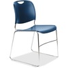 United Chair Stacking Chair - Navy Fabric Seat - 2 / Carton
