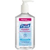 PURELL&reg; Advanced Hand Sanitizer Gel - Clean Scent - 12 fl oz (354.9 mL) - Pump Bottle Dispenser - Kill Germs - Multipurpose - Moisturizing - Clear