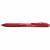 EnerGel EnerGel-X Retractable Gel Pens - Fine Pen Point - 0.5 mm Pen Point Size - Needle Pen Point Style - Refillable - Retractable - Red Gel-based In