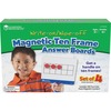 Learning Resources Magnetic 10-frame Answer Boards - Theme/Subject: Learning - Skill Learning: Mathematics, Counting, Operation - 4-7 Year - Red, Yell