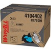 Wypall PowerClean X80 Heavy Duty Cloths - Brag Box - 11.10" x 16.80" - White - Pulp Fiber, Polypropylene - 160 / Carton