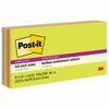 Post-it&reg; Super Sticky Full Adhesive Notes - Energy Boost Color Collection - 360 - 3" x 3" - Square - 30 Sheets per Pad - Unruled - Neon Green, Fir